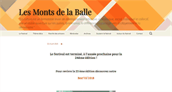 Desktop Screenshot of lesmontsdelaballe.org